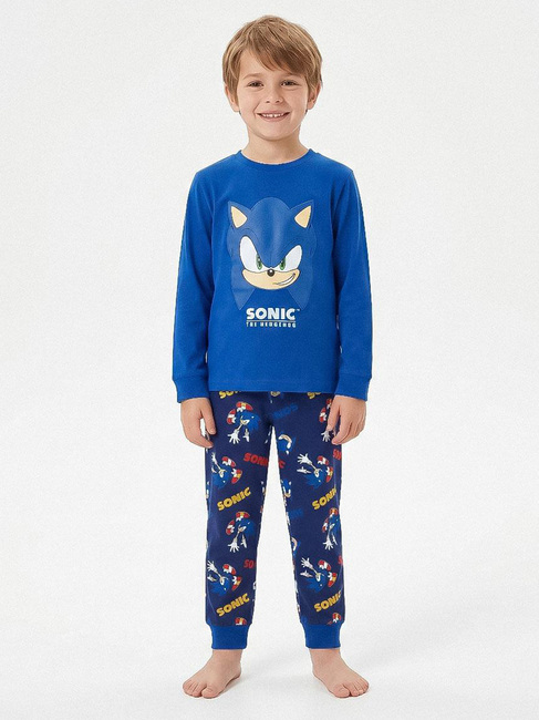 Sonic Pyjamas Sæt, Blå 2900003619-56-4656_5.jpg