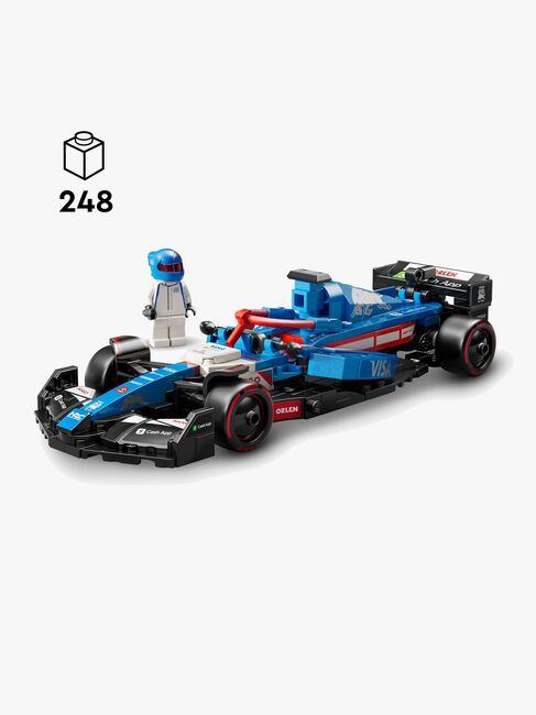 LEGO Speed Champions 77246 Visa Cash App RB VCARB 01 F1-racerbil