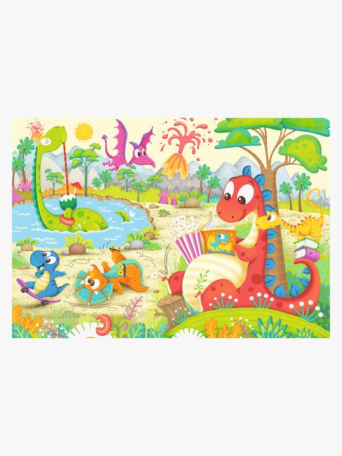 Ravensburger Puslespil Dinosaur 2x12 Brikker