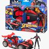 Marvel Spider-Man Epic World of Actionfigur med Bil - Miles Morales Remix Blast-Racer