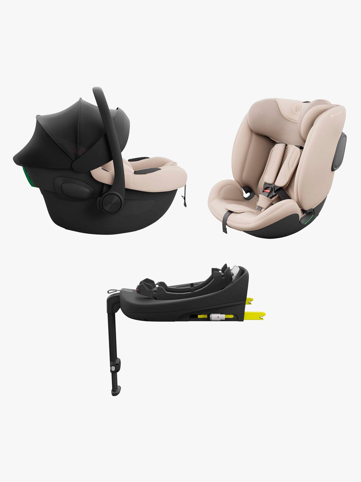 Kinderkraft ENDURA SAFE Modulsystem, Beige