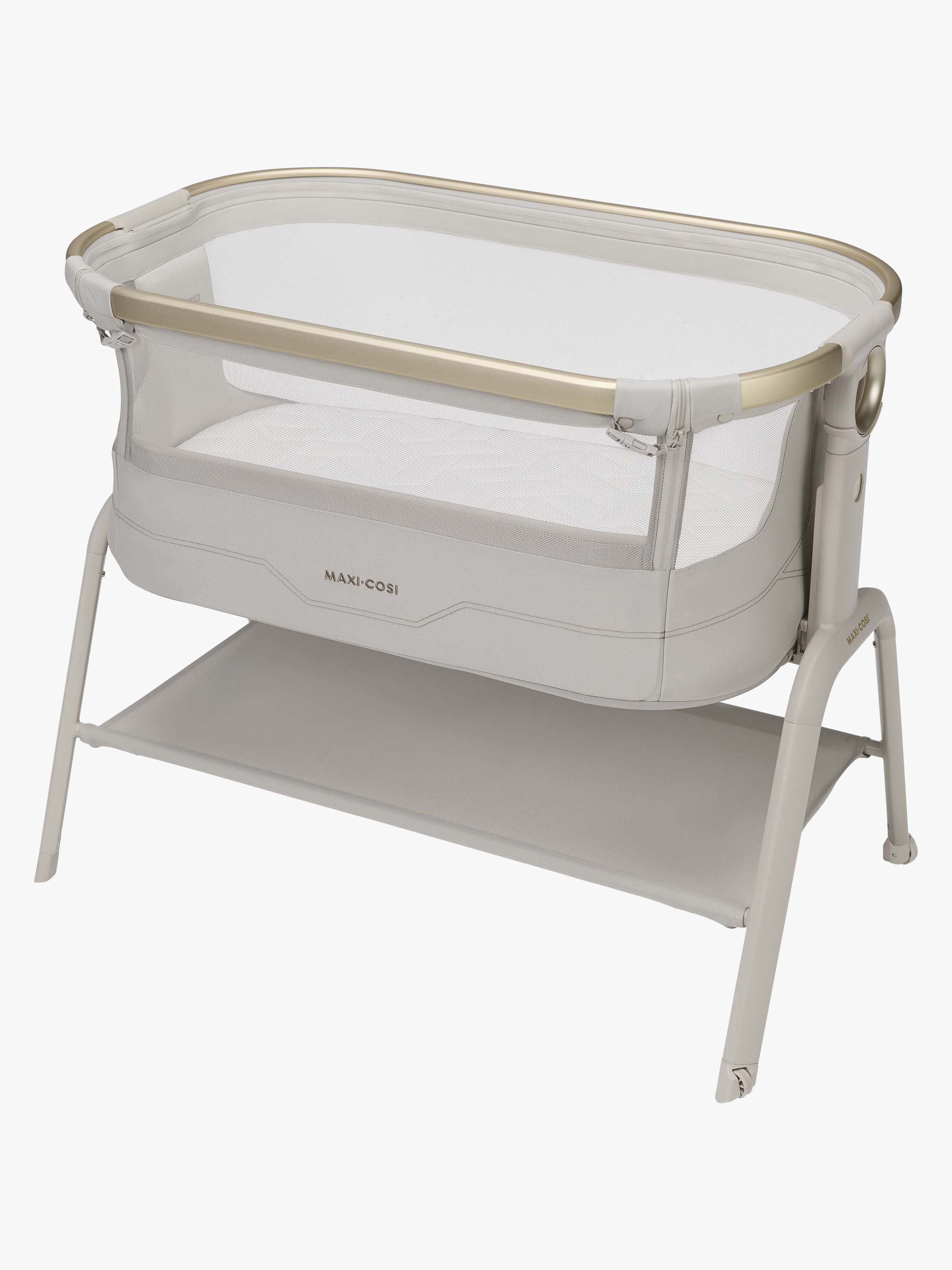Maxi-Cosi Lora 2 Bedside Crib, Elegance Beige