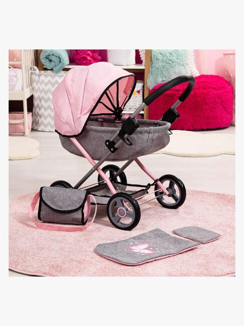 Bayer Design Cosy Dukkevogn, Grå