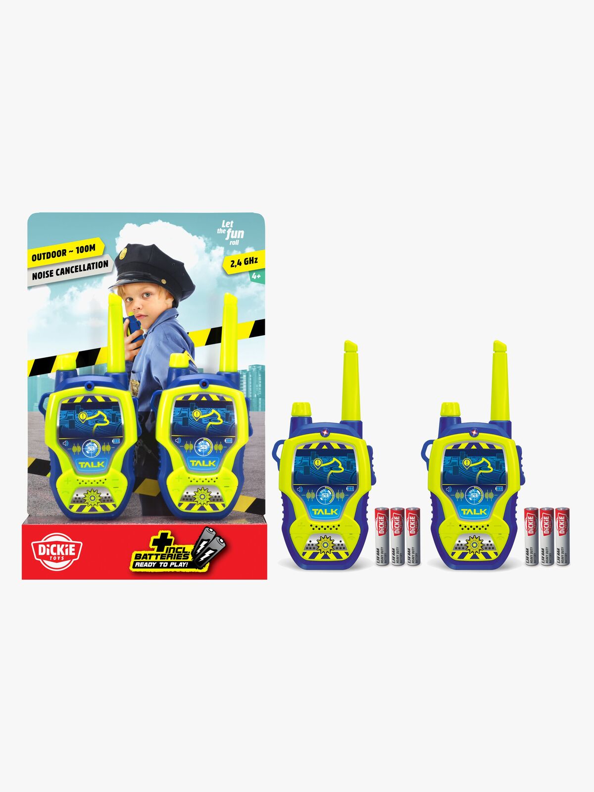 Dickie Toys Politi Walkie Talkie