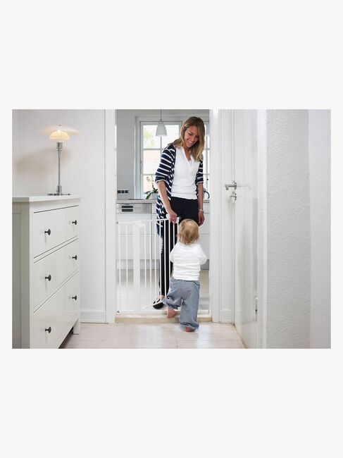 BabyDan Danamic Sikkerhedsgitter 3/ext. 80-86 cm, Hvid