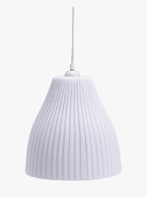 Lilou Lilou Iris Loftlampe Strikket, Hvid
