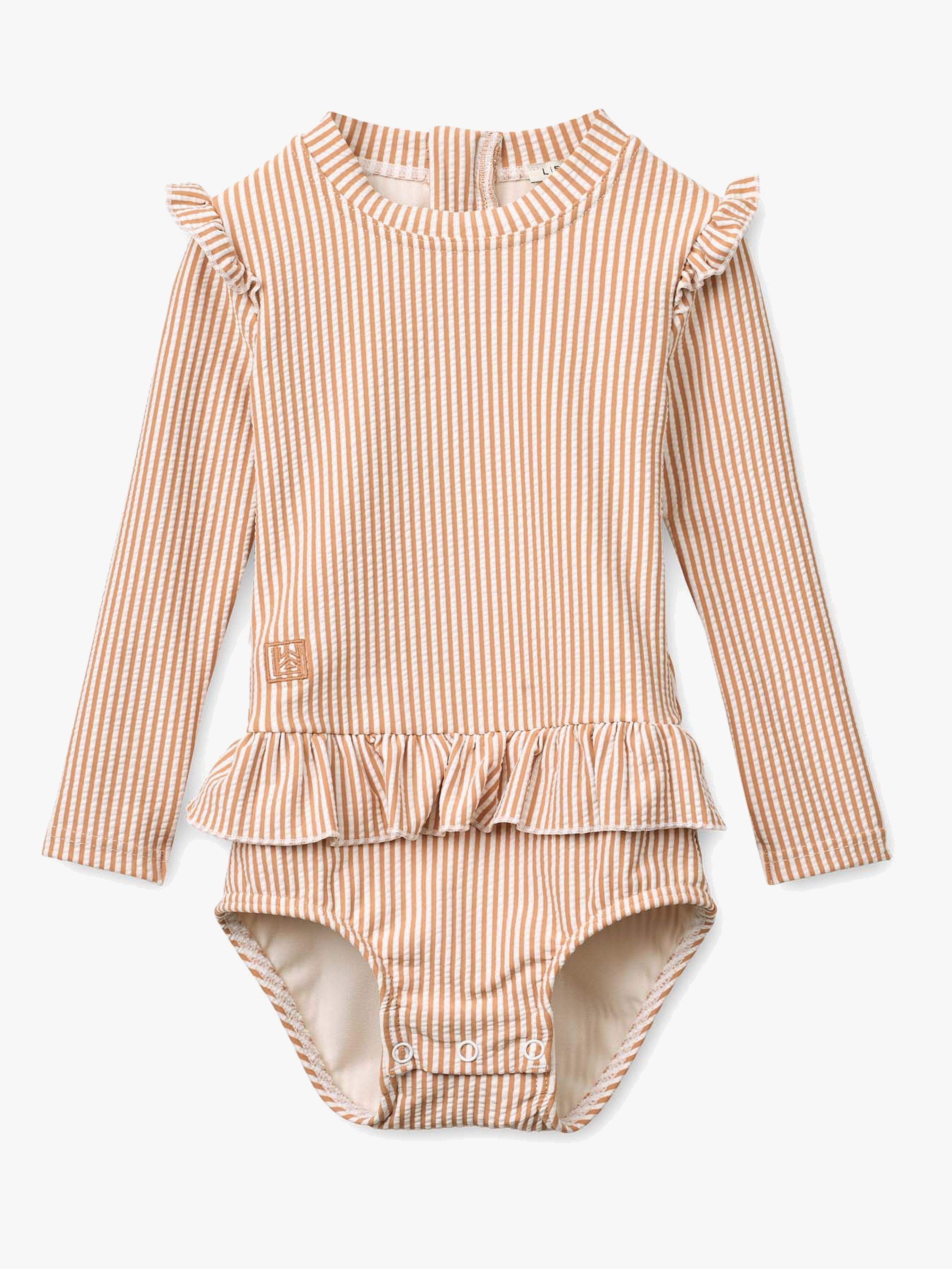 LIEWOOD Sille Badedragt Baby, Pale tuscany/Creme de la creme, 80