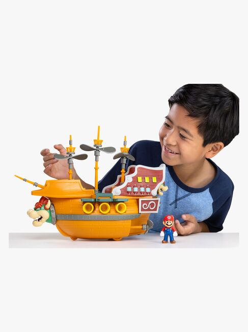 Nintendo Super Mario Bowsers Skib Deluxe Legesæt