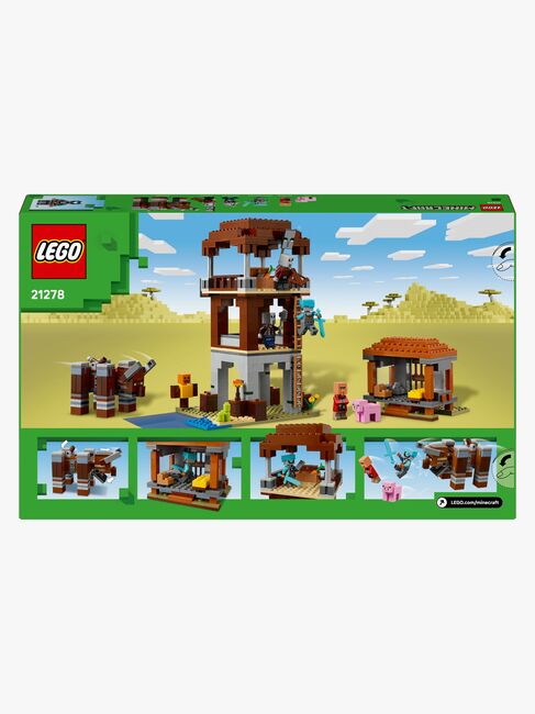 LEGO Minecraft 21278 Røverforposten og ravager