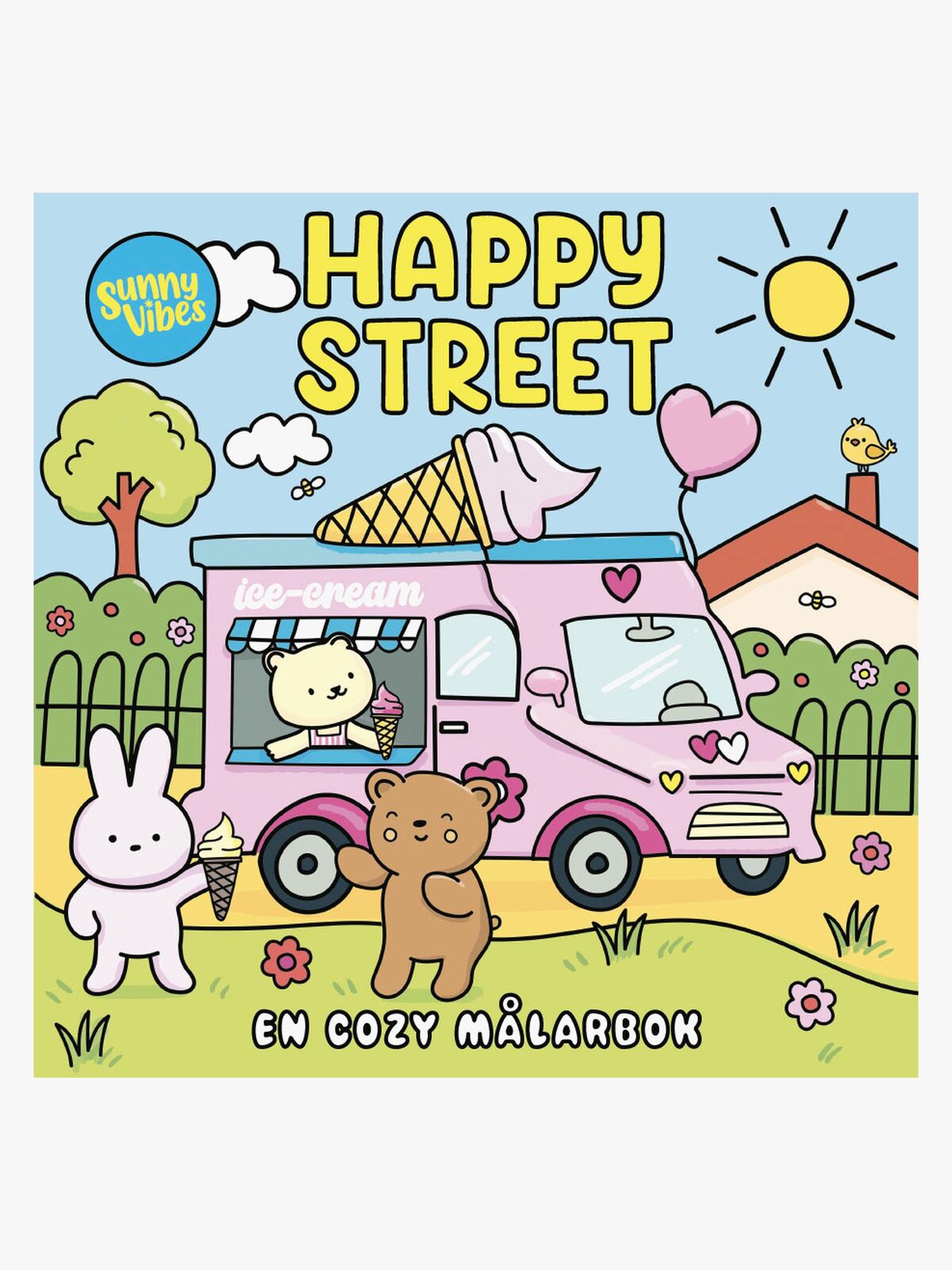 Tukan Förlag Cozy Happy Street Malebog