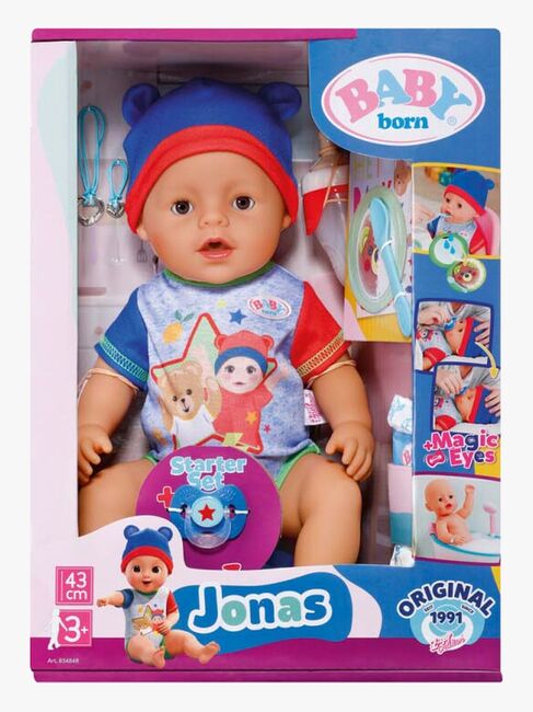 Baby Born Dukke Startsæt Jonas 43 cm