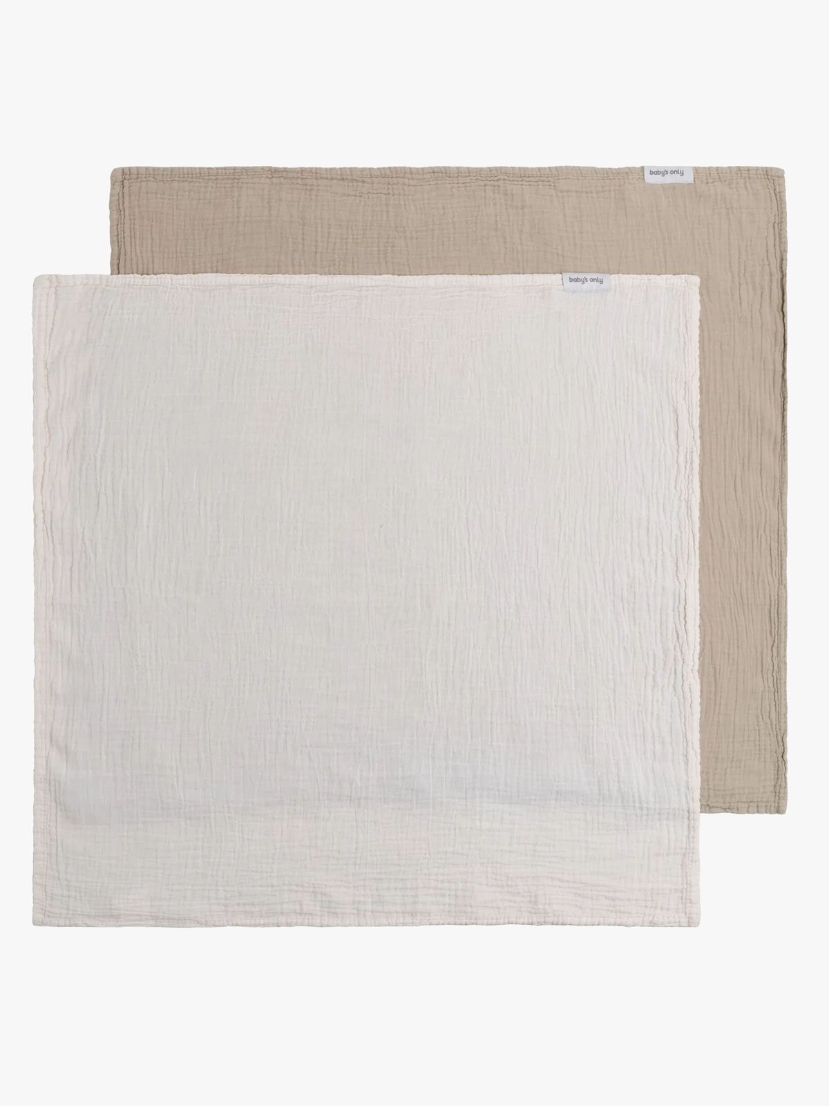 Baby's Only Babysvøb 115x115 2-pak, Tender Beige