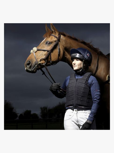 Racesafe RS2010 Sikkerhedsvest Kort, Sort