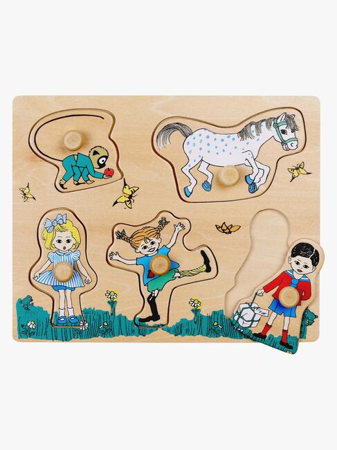 Pippi Knoppuslespil 5 Brikker