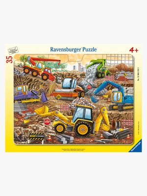 Ravensburger Rammepuslespil Byggeplads 35 Brikker