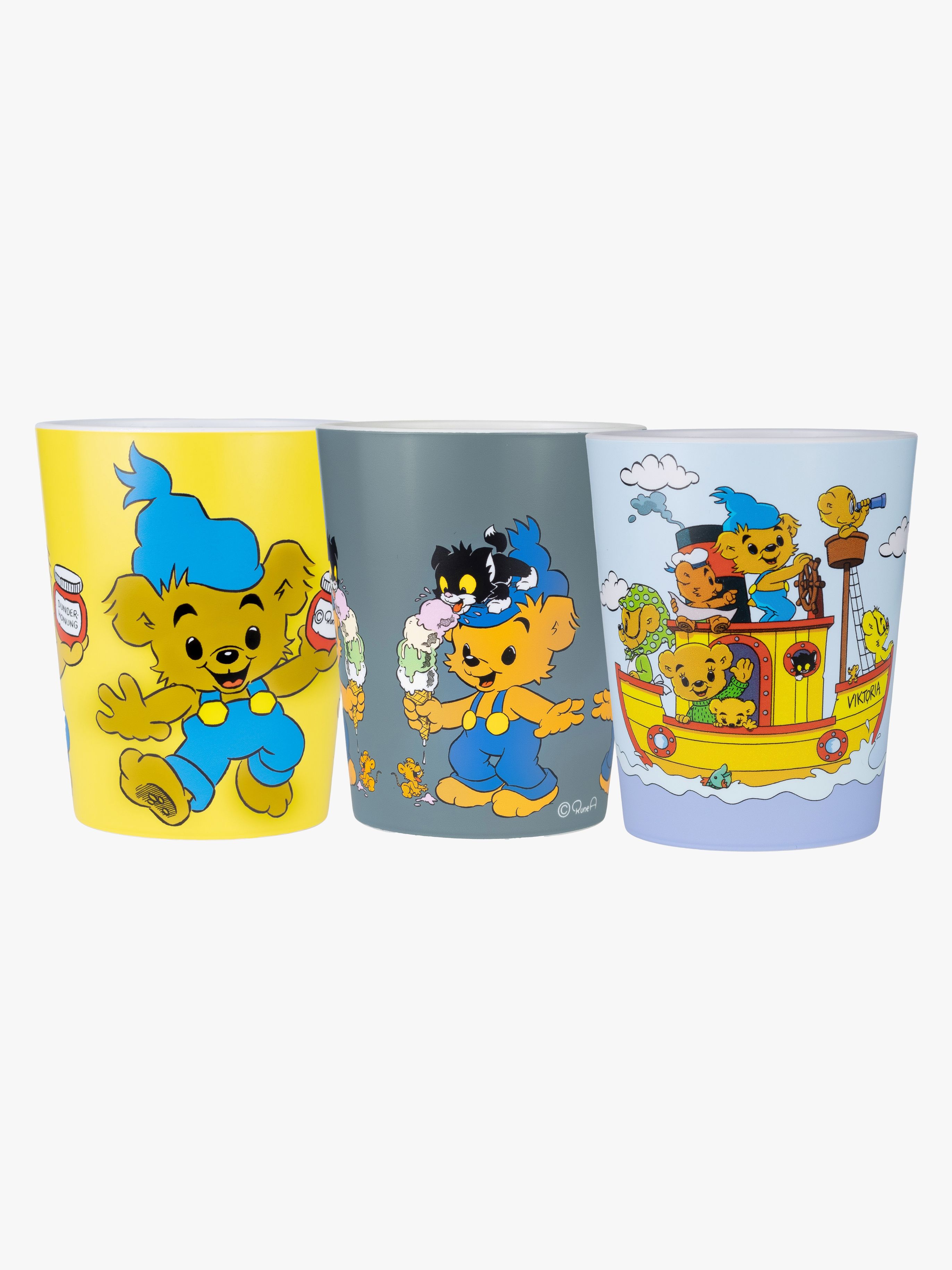 Bamse Verdens Stærkeste Bjørn Kopper 3-pak