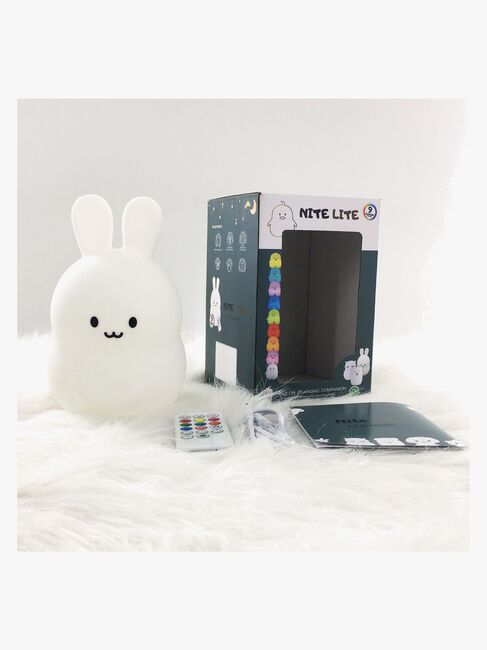 Nitelite Natlampe Kanin, Hvid