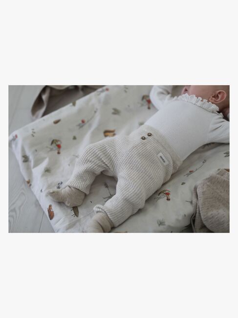 Elsa Beskow  Julemandens børn Puslepude, Beige