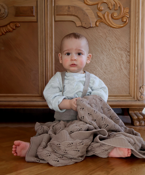 Vinter & Bloom Moment Tæppe EKO, Taupe Brown