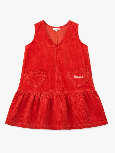 Liewood Arabella Fløjlskjole, Apple Red LW21378-2400-3133_1.jpg