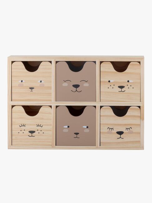 Bloomingville MINI Calle Opbevaringskasse, Natur