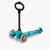 Micro Løbehjul Trehjulet Mini 3-i-1 Deluxe, Turkis