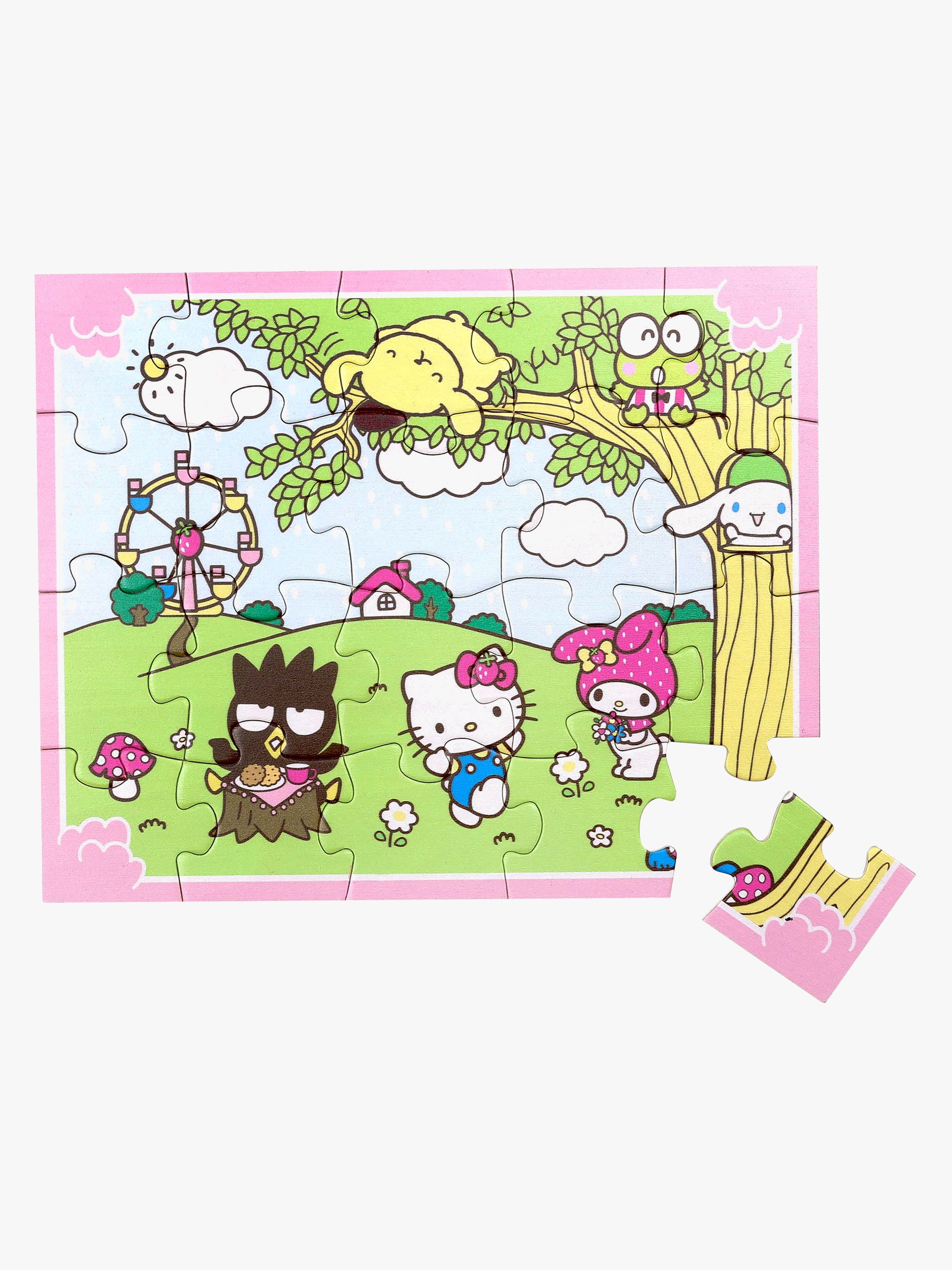 Hello Kitty Træpuslespil 20 Brikker