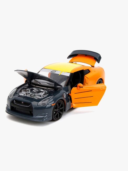 Jada Toys Nissan GT-R 2009 Bil med Naruto Figur