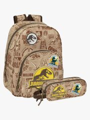 Jurassic World Rygsæk 9L & Penalhus, Sand