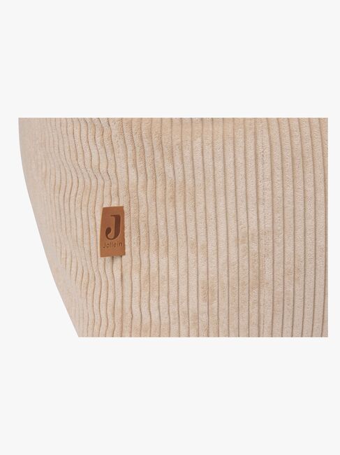 Jollein Sækkestol Fremstillet Af Kraftig Fløjl, Natural