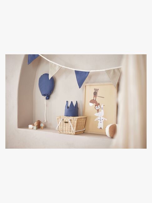 Jollein Vimpel, Jeans Blue/Olive Green