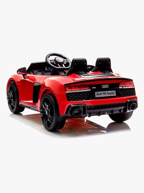 Audi R8 Spyder Elbil, Rød