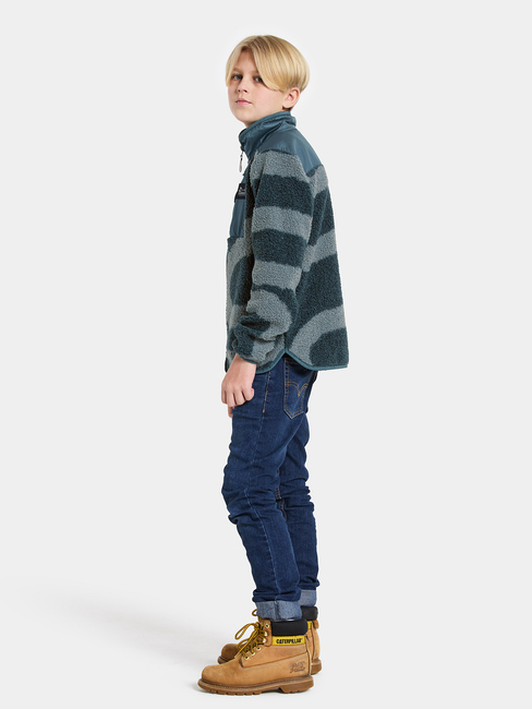 Didriksons Exa Fleecetrøje, Path L Blue