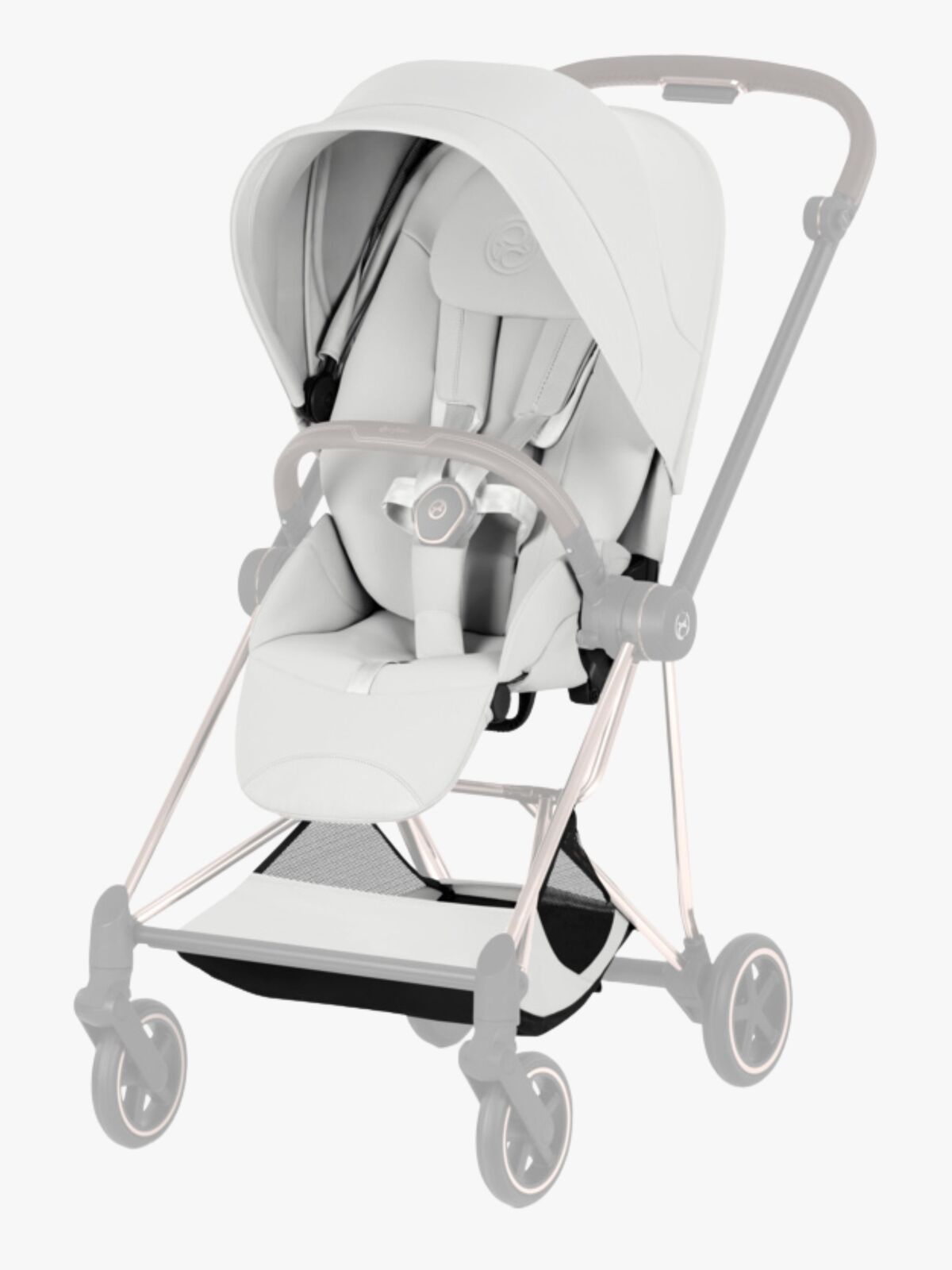 Cybex MIOS Style Farvet Stofbetræk, Off White