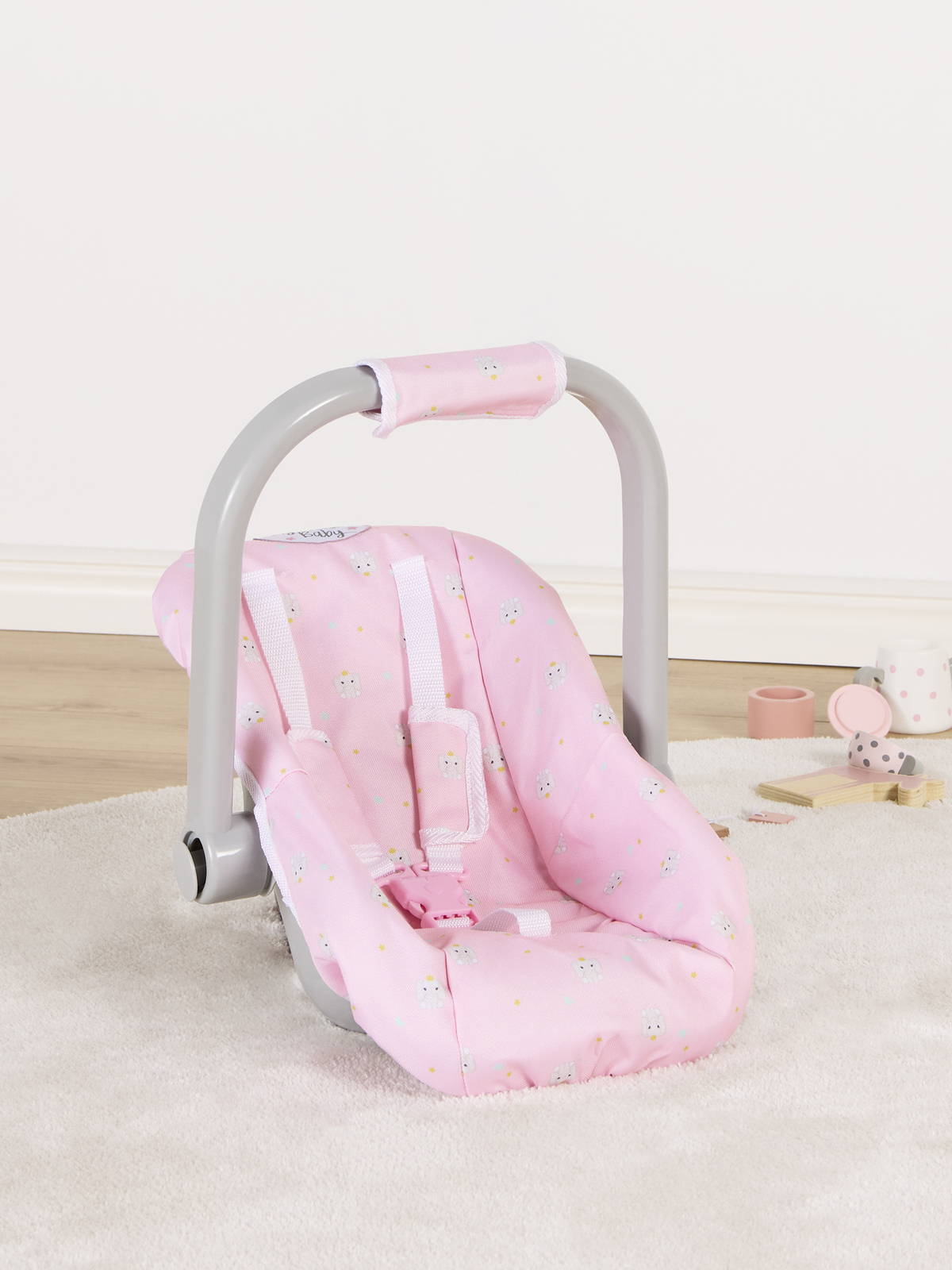 Cloudberry Castle Autostol til Dukker, Pink