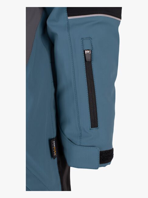 Lindberg Alpine Flyverdragt, Black/Turquiose