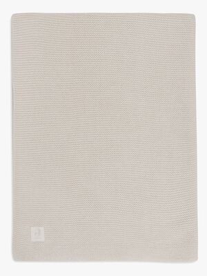 Jollein Tæppe 75x100 cm Basic Knit, Oatmeal