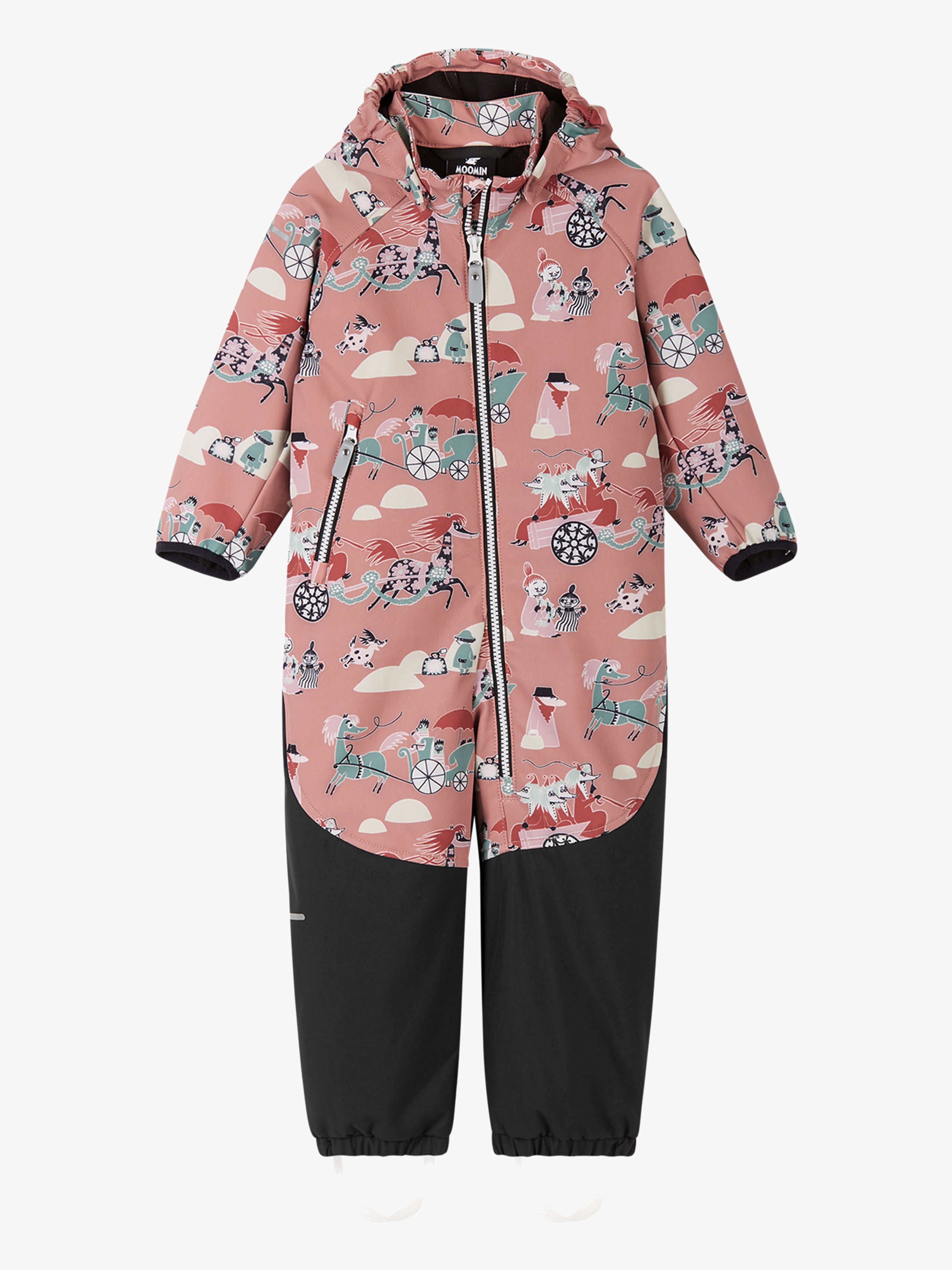 Reima Moomin Mjosa Softshellflyverdragt, Rose Blush, 104