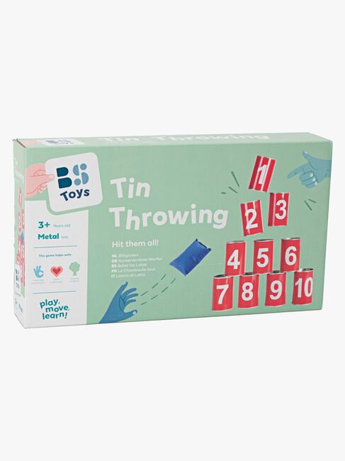 BS Toys Tin Toss game, Red