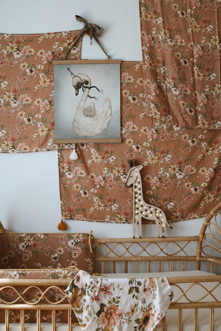 Little Lights Lampe Giraf, Gul