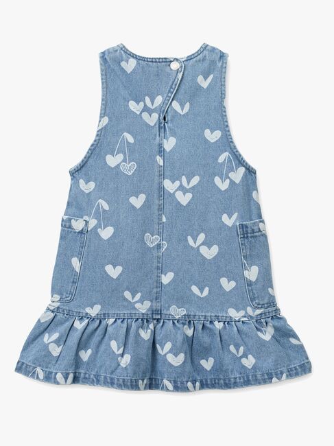 LIEWOOD Angelica Denimkjole, Sweetshearts/Light Blue Denim