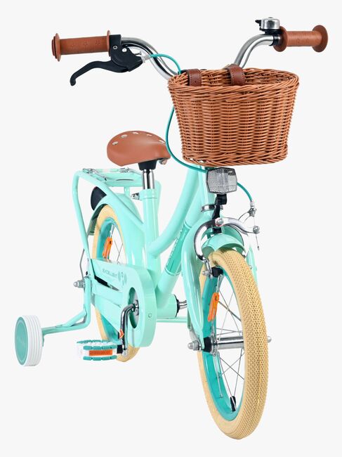 Volare Excellent Cykel med Kurv 14 Tommer, Grøn