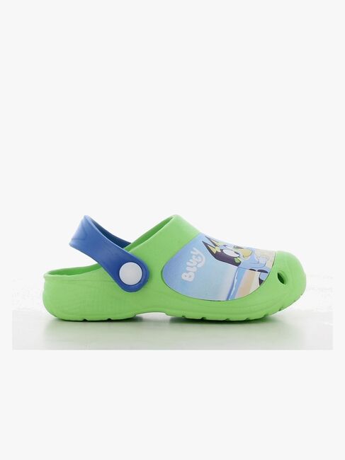 Bluey Clogs, Mint Green/Dark Blue