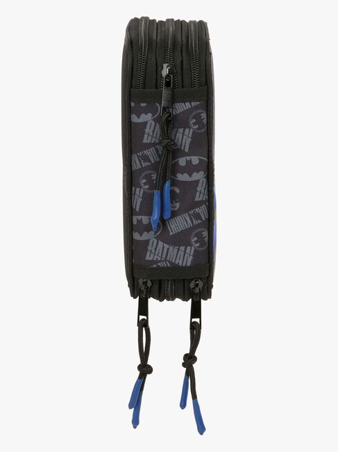 Batman  Fyldt Penalhus med 3 Rum 37 Dele, Sort