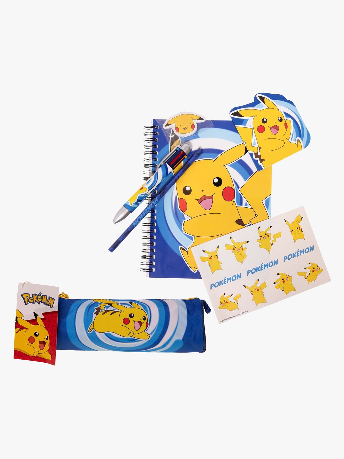 Pokémon Skrivesæt med Blyanter & Penalhus