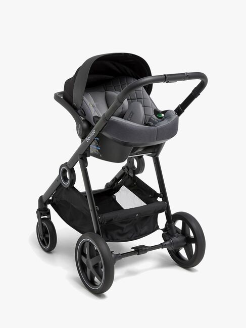 Beemoo Route i-Size Autostol Baby inkl. ISOFIX Base, Mineral Grey
