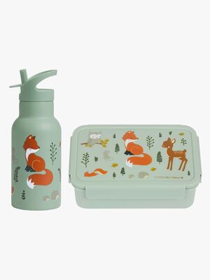 A Little Lovely Company Madkasse & Flaske, Forest Friends