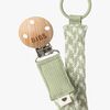 BIBS Suttesnor Pacifier Braid, Sage/Ivory