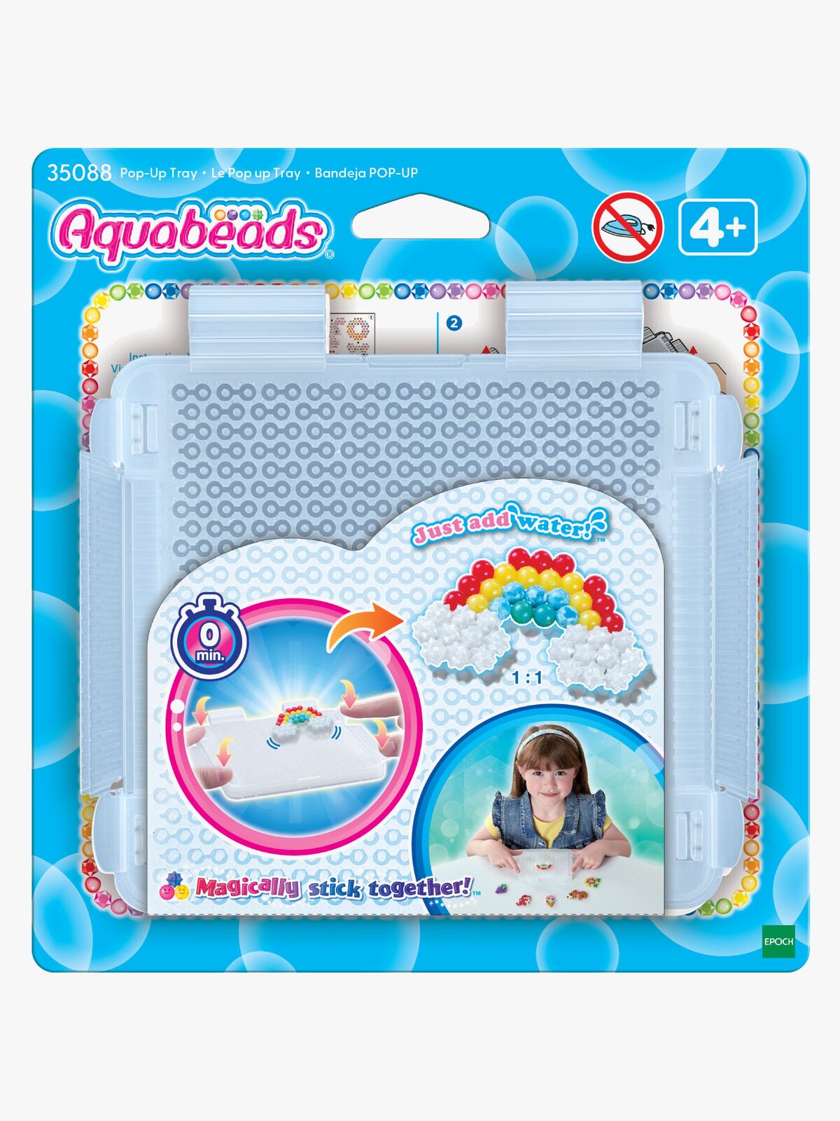 Aquabeads Pop-up Perleplade