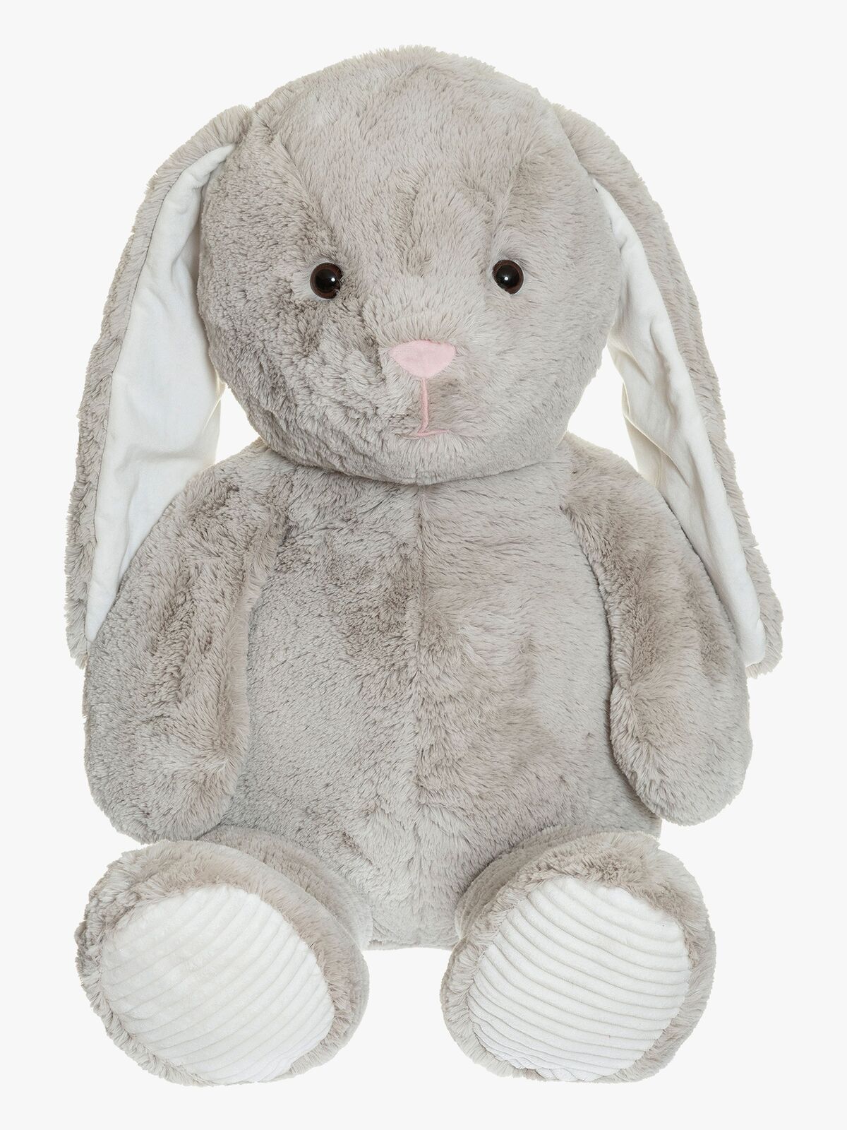 Teddykompaniet Jessica Kanin 100 cm, Grå